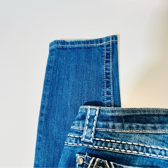 Miss Me jeans JP51095K-2 Skinny jeans embellished distressed women size 28 - Picture 8 of 12